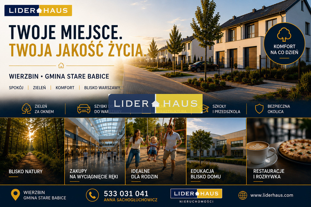 Dom Sprzedaż Wierzbin Warszawska 10