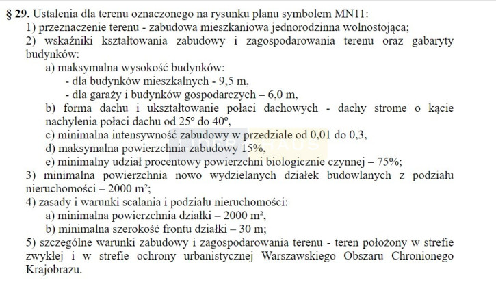 Działka Sprzedaż Dziekanów Polski 13
