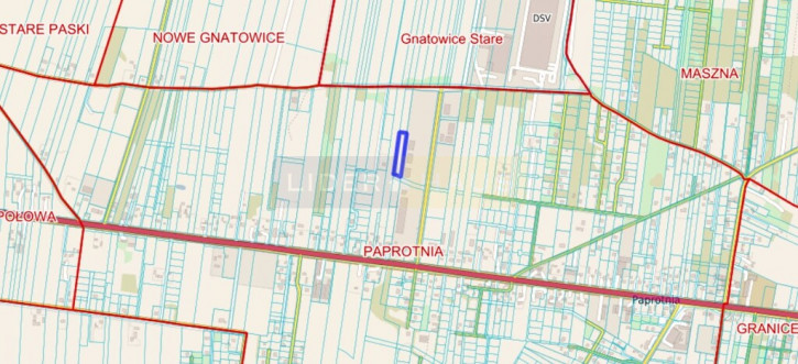 Działka Sprzedaż Paprotnia Sochaczewska 3