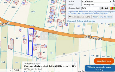 Działka Sprzedaż Warszawa Bielany