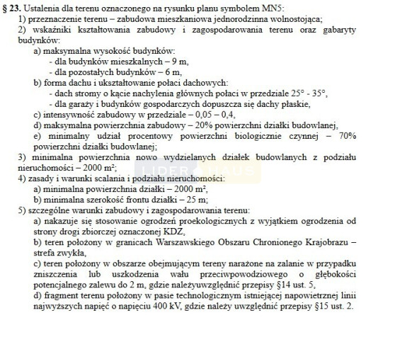 Działka Sprzedaż Łomianki Dolne 2