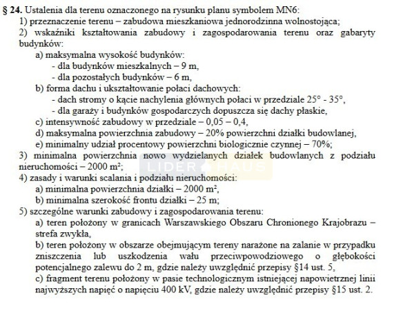 Działka Sprzedaż Łomianki Dolne 3