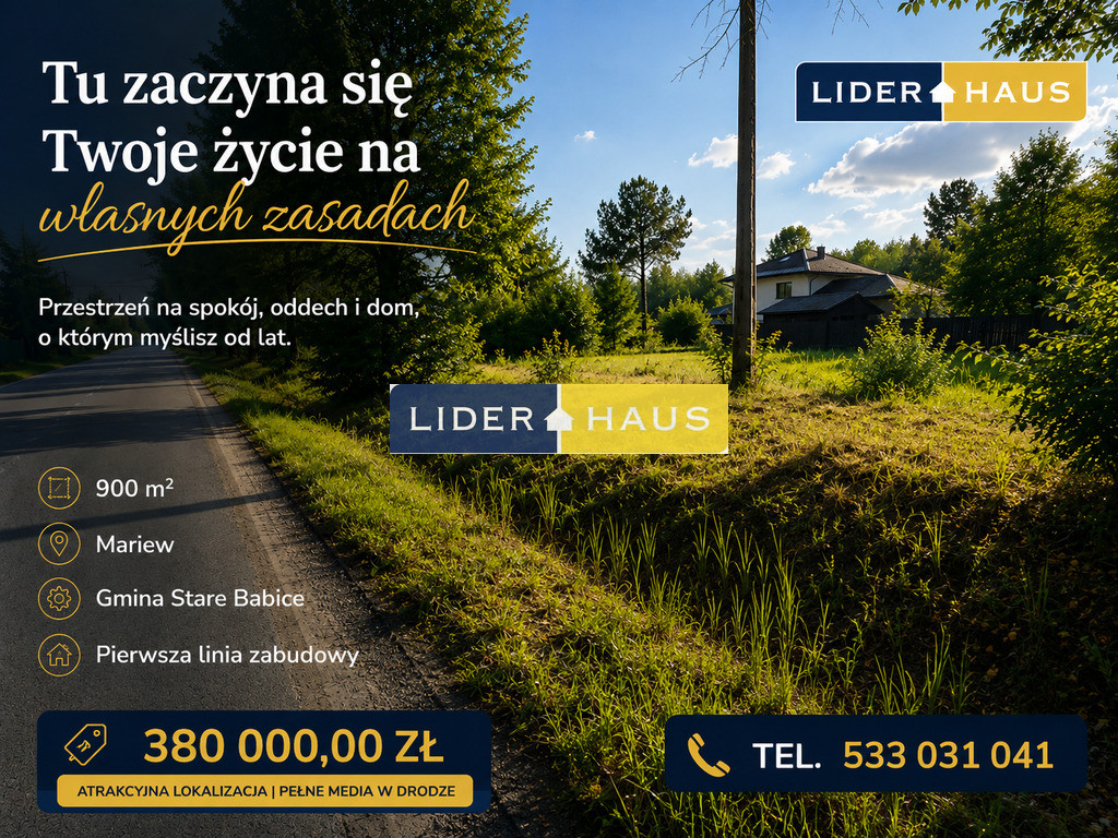 Działka Sprzedaż Mariew