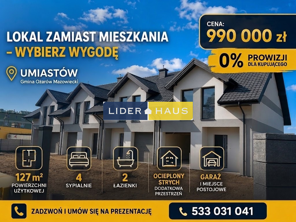 Dom Sprzedaż Ożarów Mazowiecki